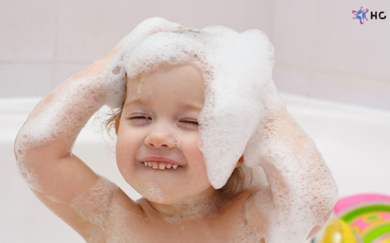 sữa tắm cho trẻ em