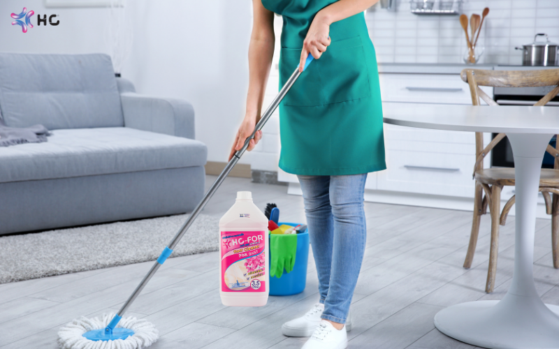 pha nước lau sàn