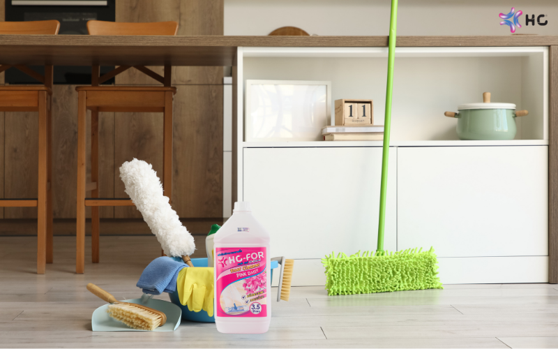 chọn nước lau sàn cho từng loại vật liệu