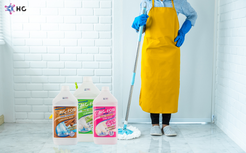 pha nước lau sàn