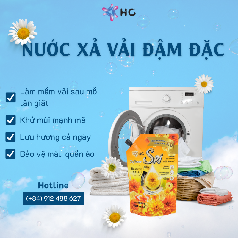 nước xả vải đậm đặc