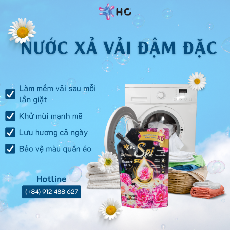 nước xả vải đậm đặc